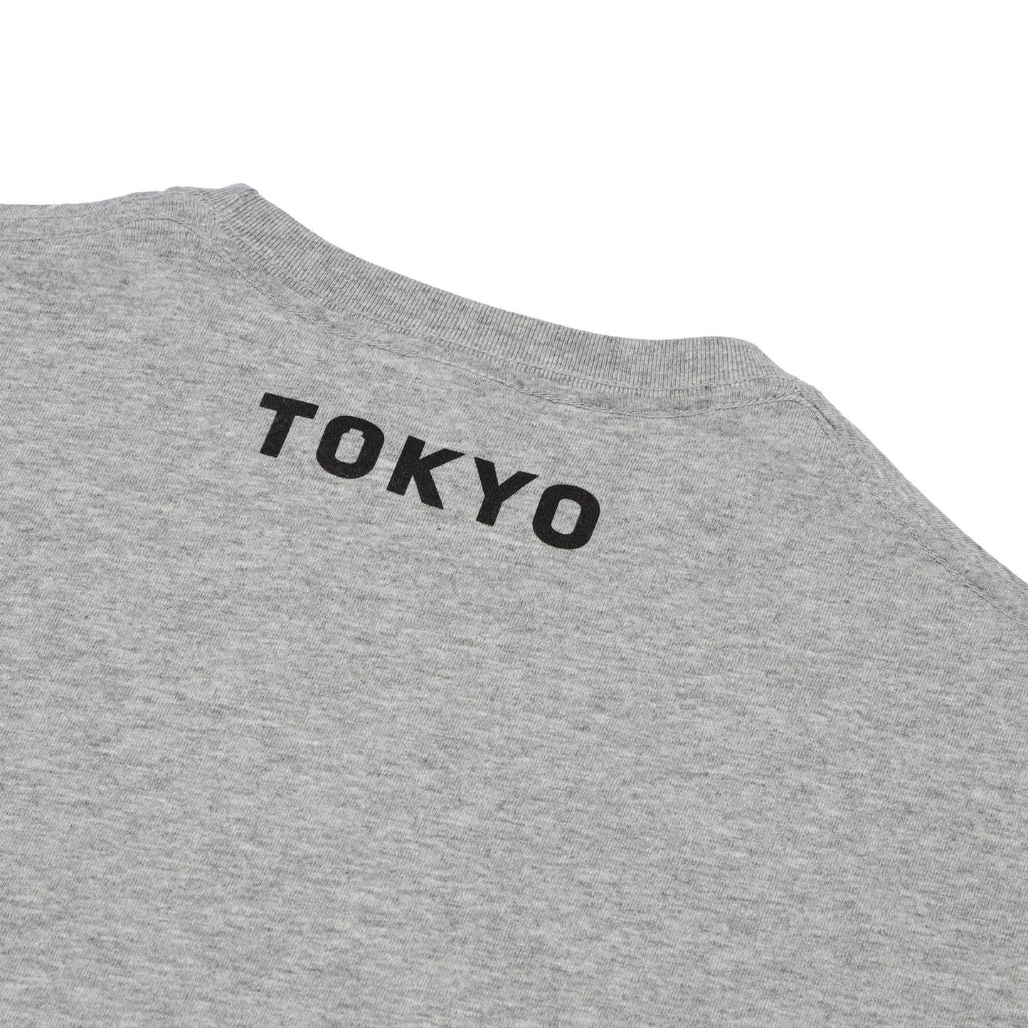 NEW PWDR TEE / MIX GRAY