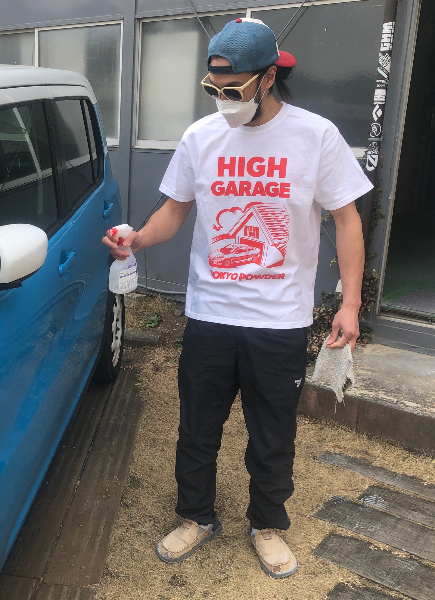 GARAGE Tee WHITE
