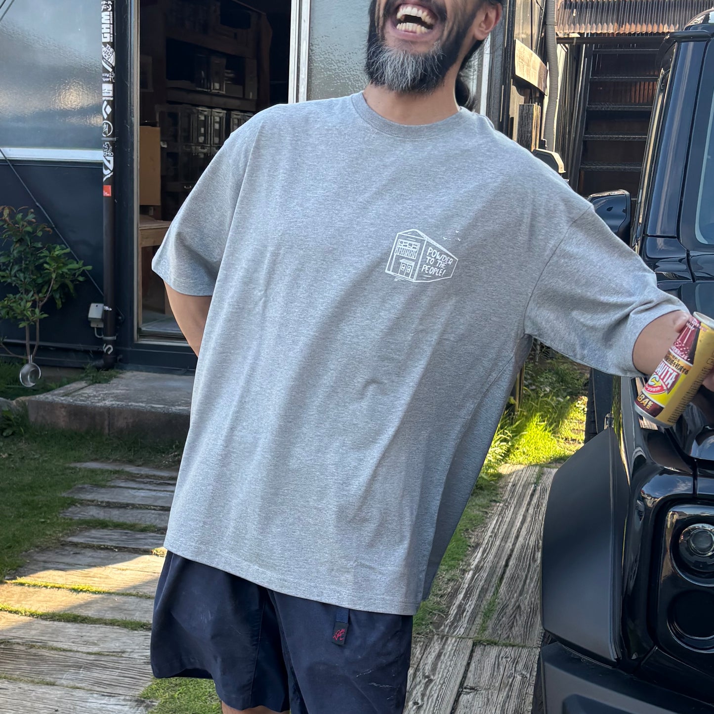 POWDER TO THE PEOPLE TEE