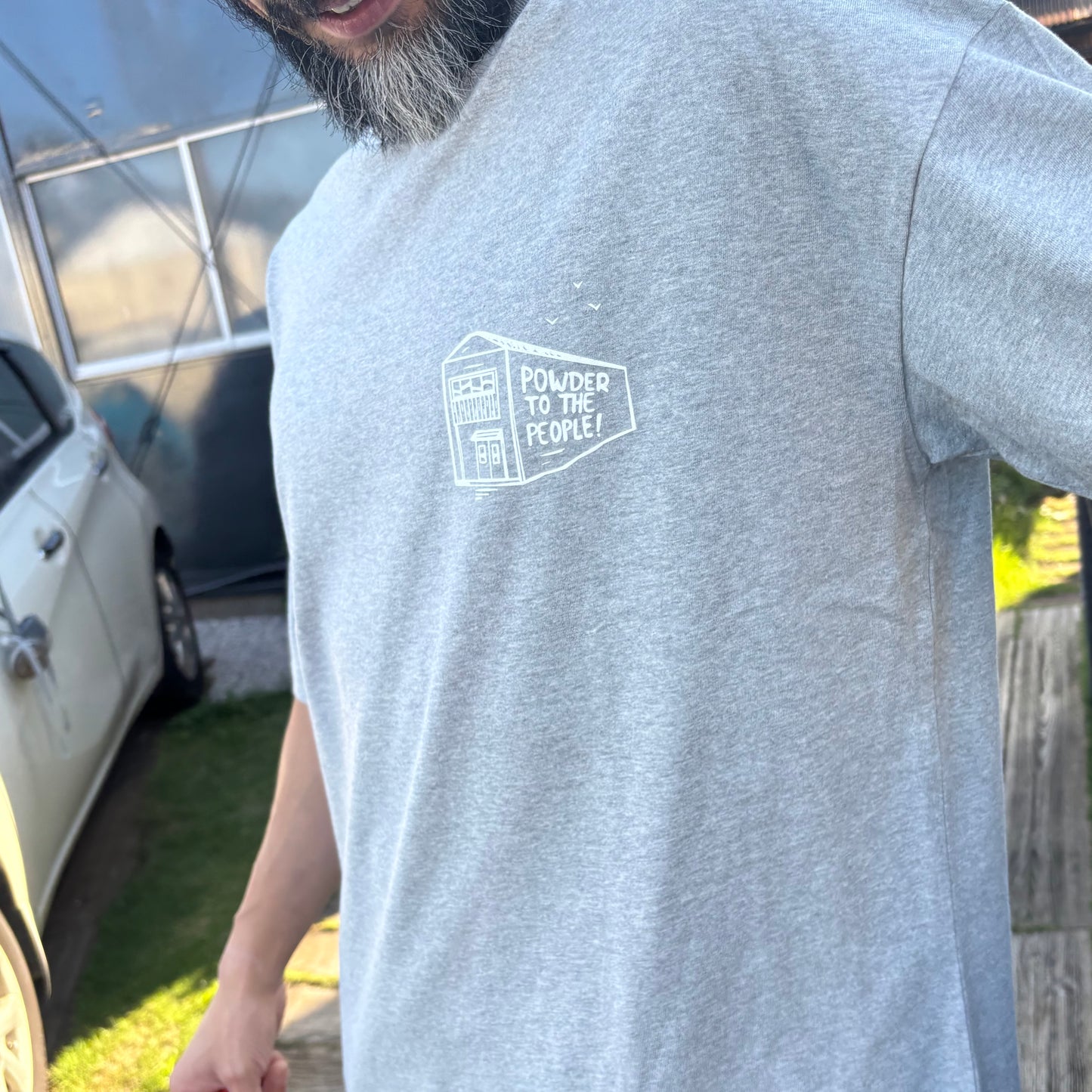 POWDER TO THE PEOPLE TEE