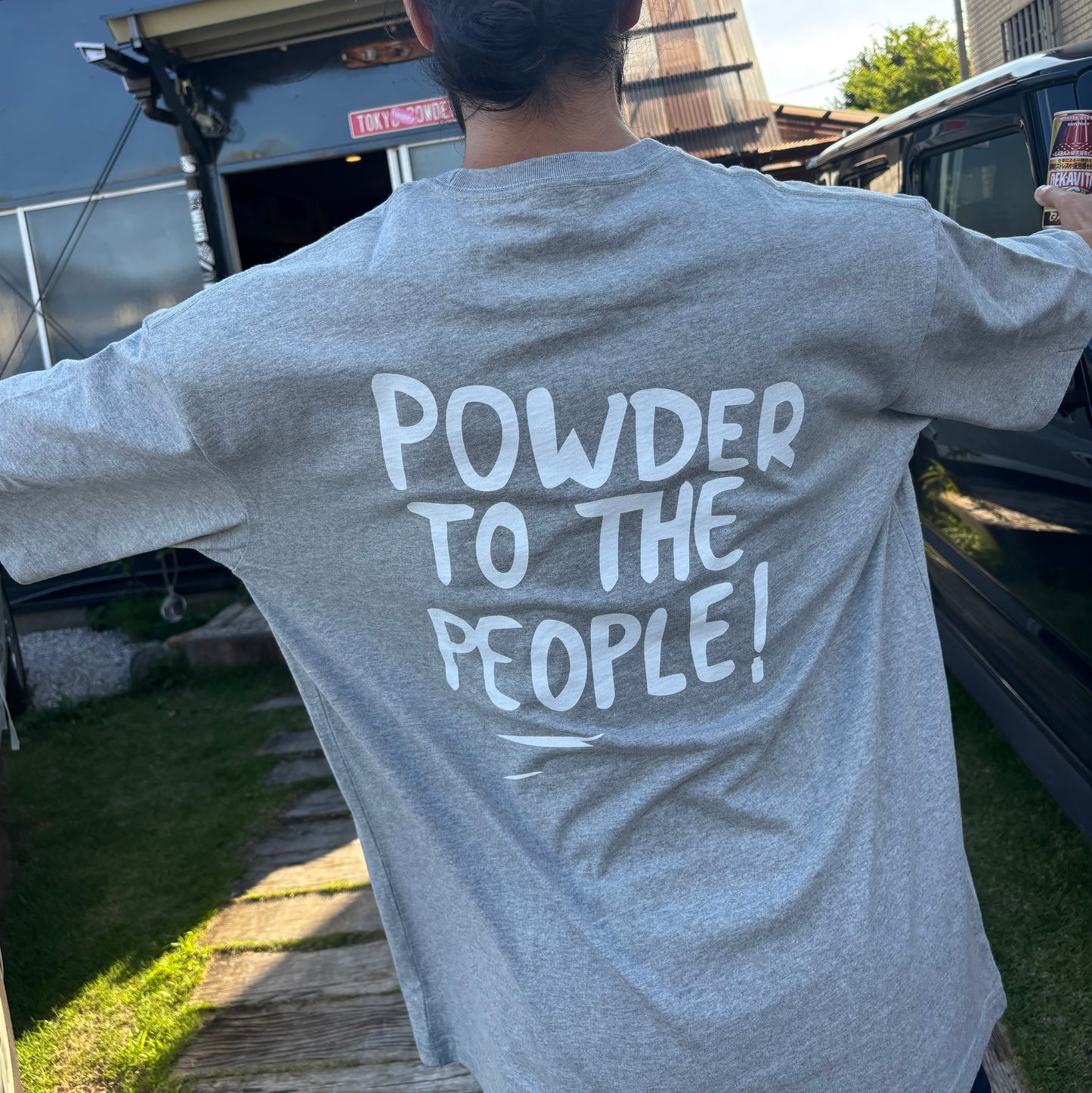 POWDER TO THE PEOPLE TEE